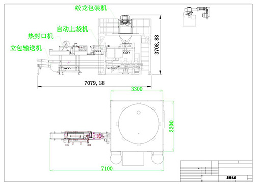 牛皮袋全自动包装线(图1)